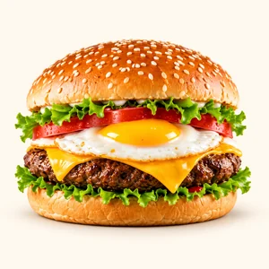Egg burger