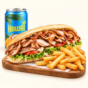 Sandwich kebab à l’ancienne